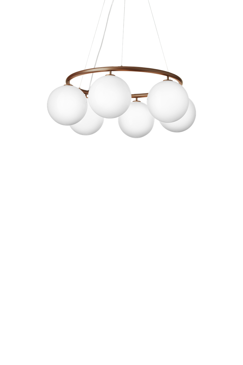Nuura Miira 6 circular-Takpendler-Nuura-Bronse / Opal-Nua__2032006-Lightup.no