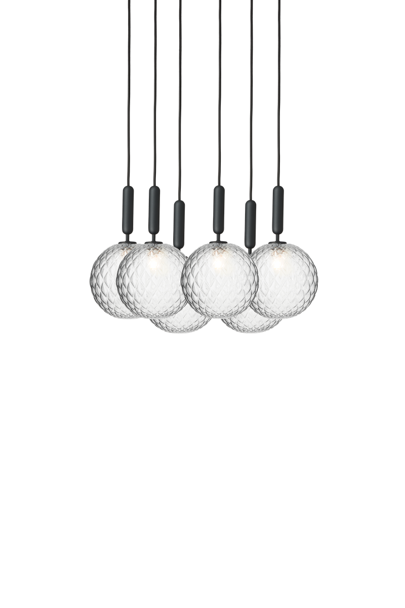 Nuura Miira 6 large-Takpendler-Nuura-Svart / Opal-Nua__2031022-Lightup.no