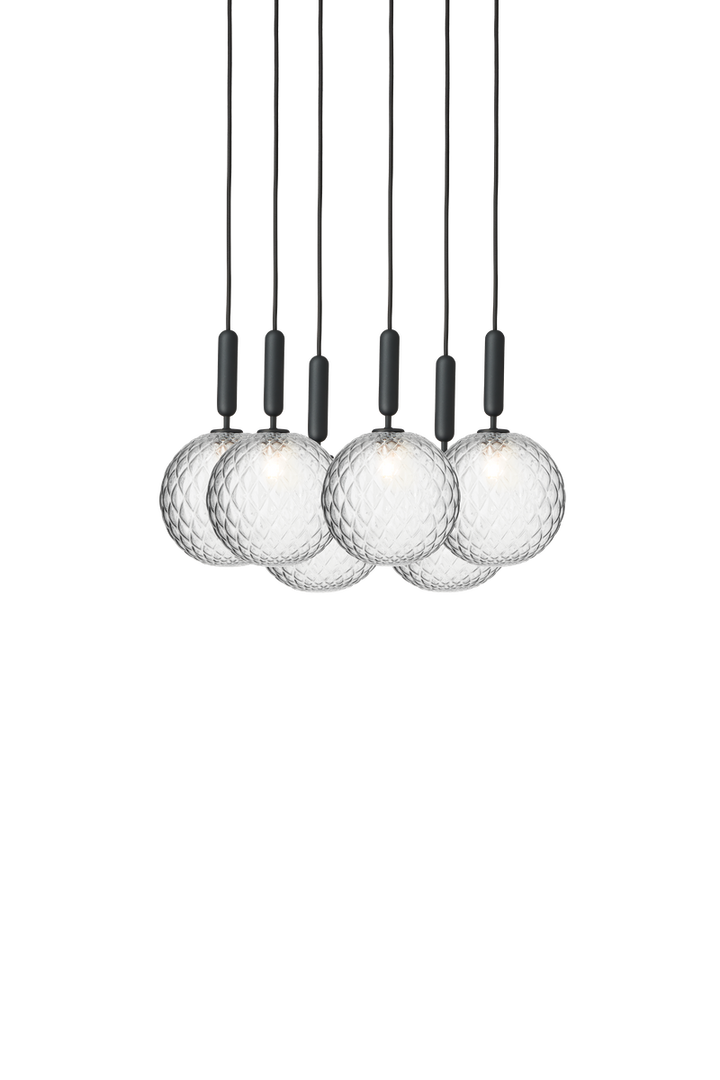 Nuura Miira 6 large-Takpendler-Nuura-Svart / Opal-Nua__2031022-Lightup.no