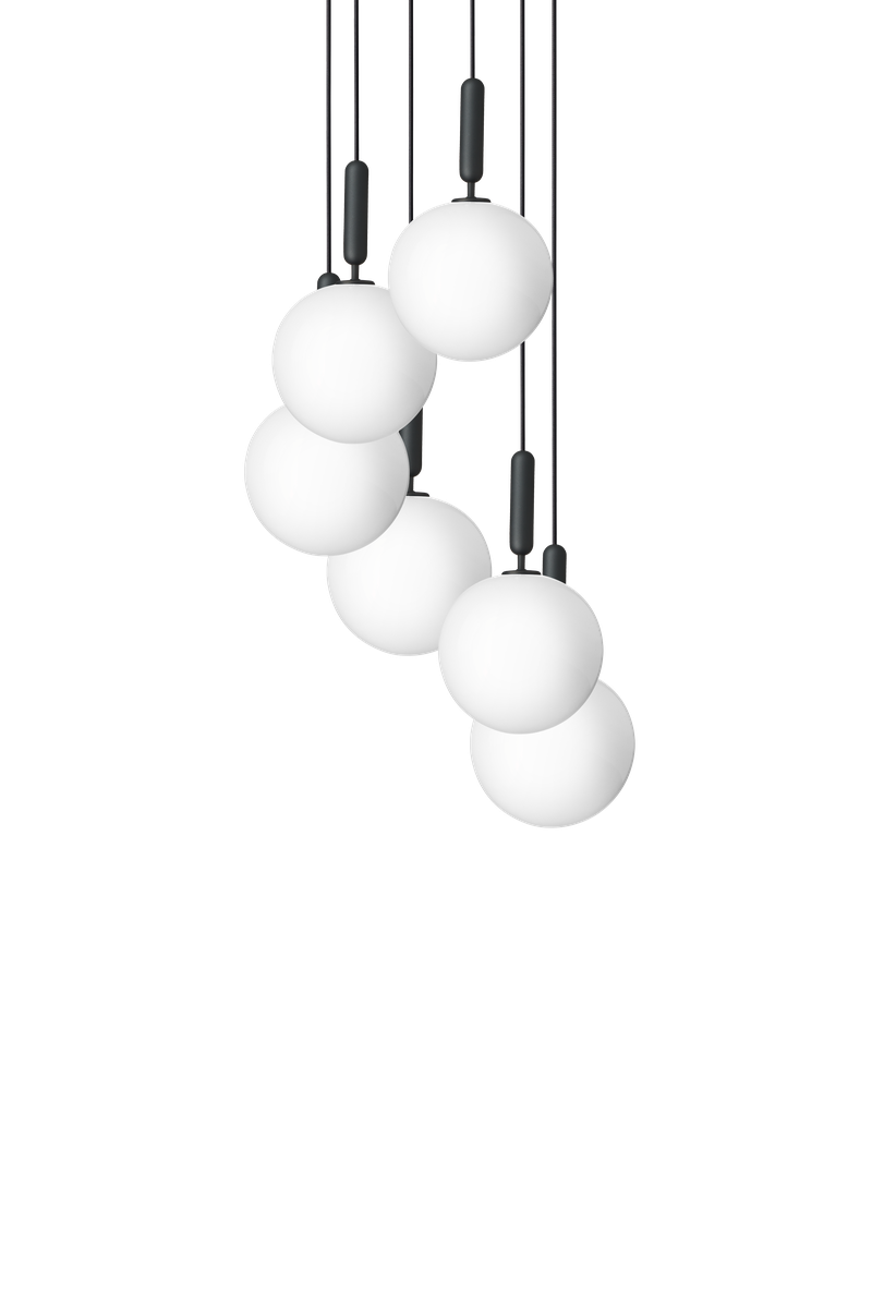 Nuura Miira 6 large-Takpendler-Nuura-Svart / Opal-Nua__2031022-Lightup.no