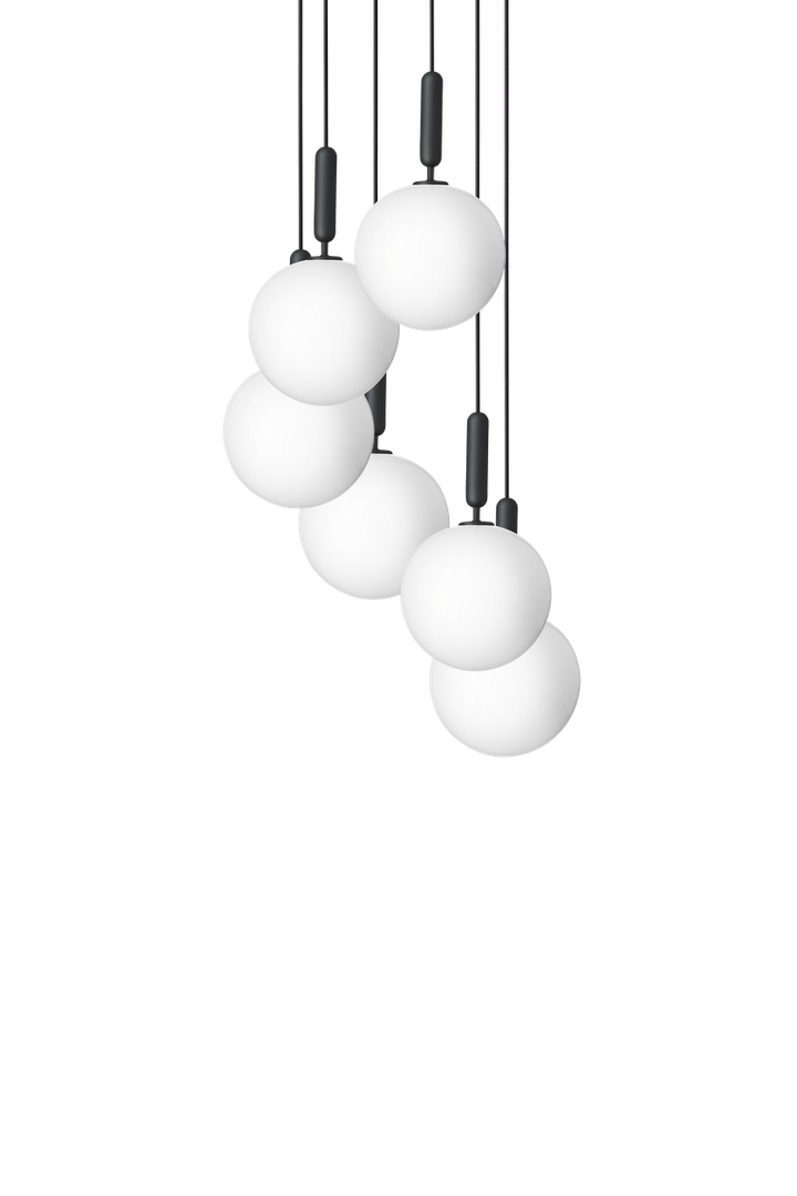 Nuura Miira 6 large-Takpendler-Nuura-Svart / Opal-Nua__2031022-Lightup.no