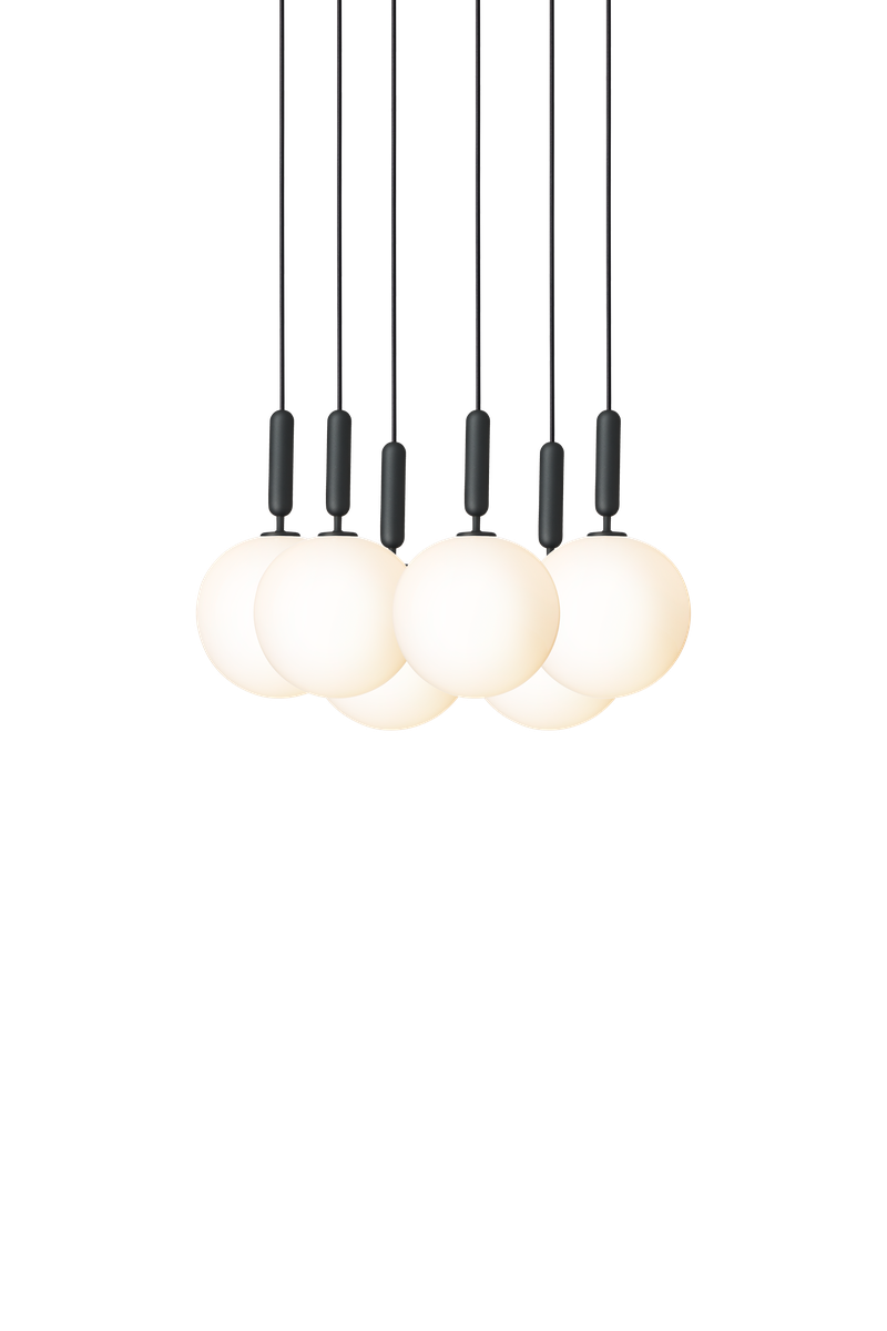 Nuura Miira 6 large-Takpendler-Nuura-Svart / Opal-Nua__2031022-Lightup.no