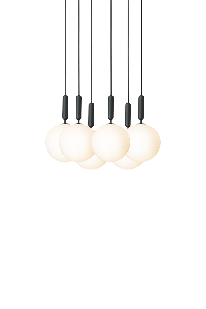 Nuura Miira 6 large-Takpendler-Nuura-Svart / Opal-Nua__2031022-Lightup.no