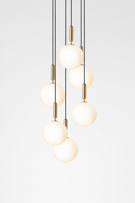 Nuura Miira 6 large messing / opal-Takpendler-Nuura-Messing / Opal-Nua__2031024-Lightup.no