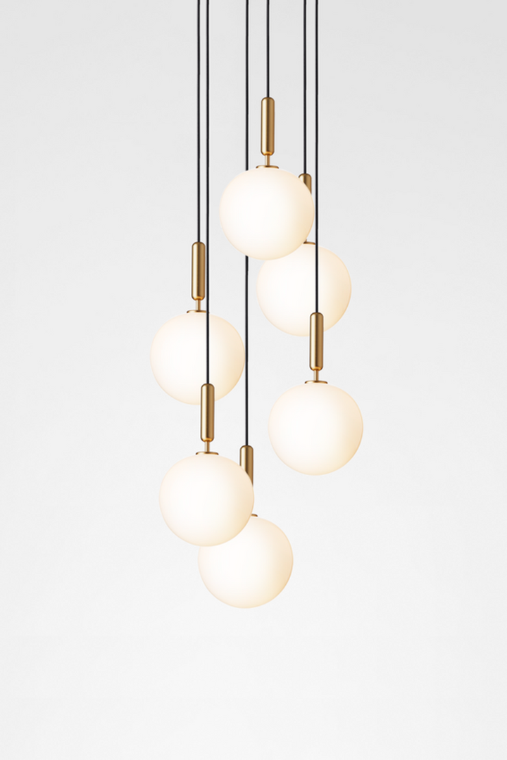 Nuura Miira 6 large messing / opal-Takpendler-Nuura-Messing / Opal-Nua__2031024-Lightup.no