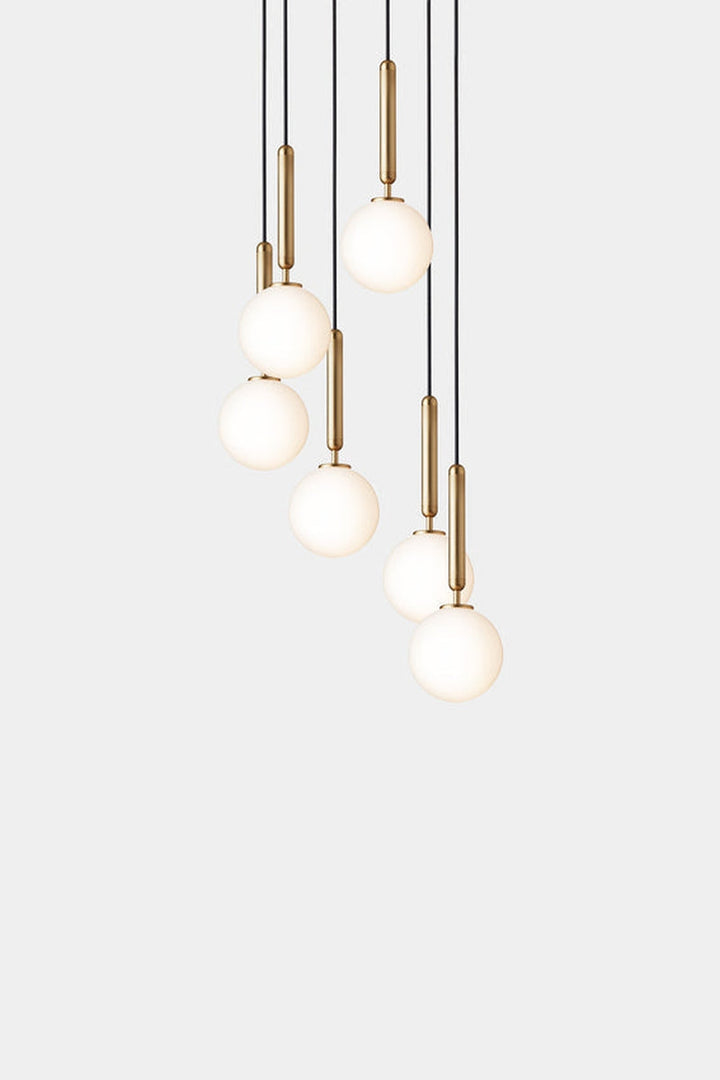 Nuura Miira 6 messing / opal-Takpendler-Nuura-Messing / Opal-Nua__2031012-Lightup.no