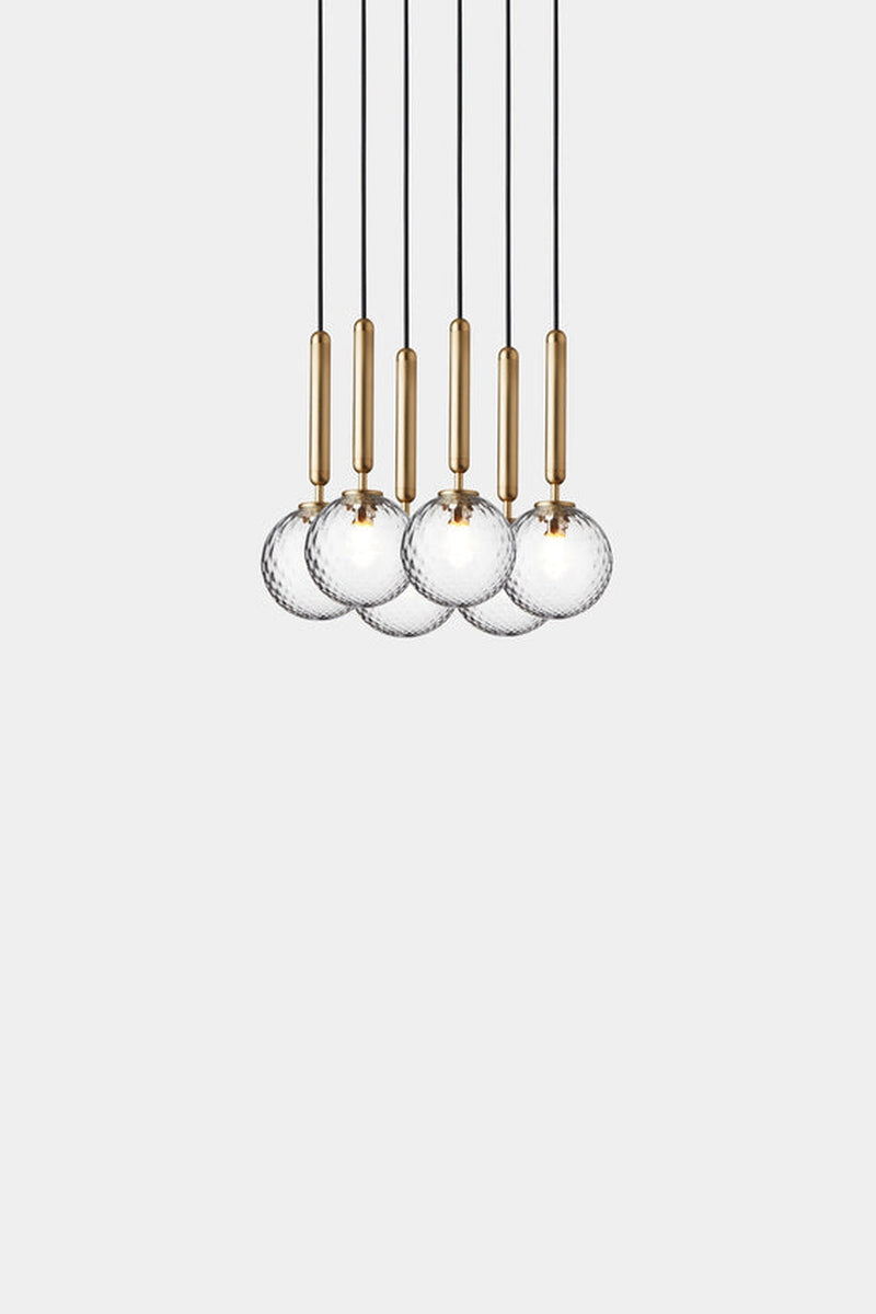 Nuura Miira 6 messing / opal-Takpendler-Nuura-Messing / Opal-Nua__2031012-Lightup.no
