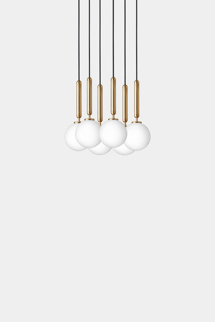 Nuura Miira 6 messing / opal-Takpendler-Nuura-Messing / Opal-Nua__2031012-Lightup.no