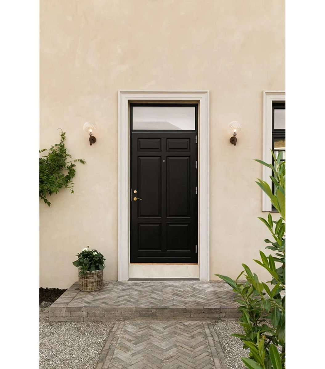 Nuura Miira utendørslampe - bronse / optikk-Utebelysning vegg klassisk-Nuura-Bronse-Nua__2035009-Lightup.no