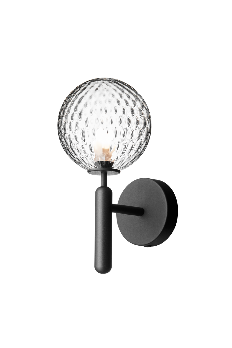 Nuura Miira vegglampe-Vegglamper-Nuura-Svart / Opal-Nua__2035002-Lightup.no