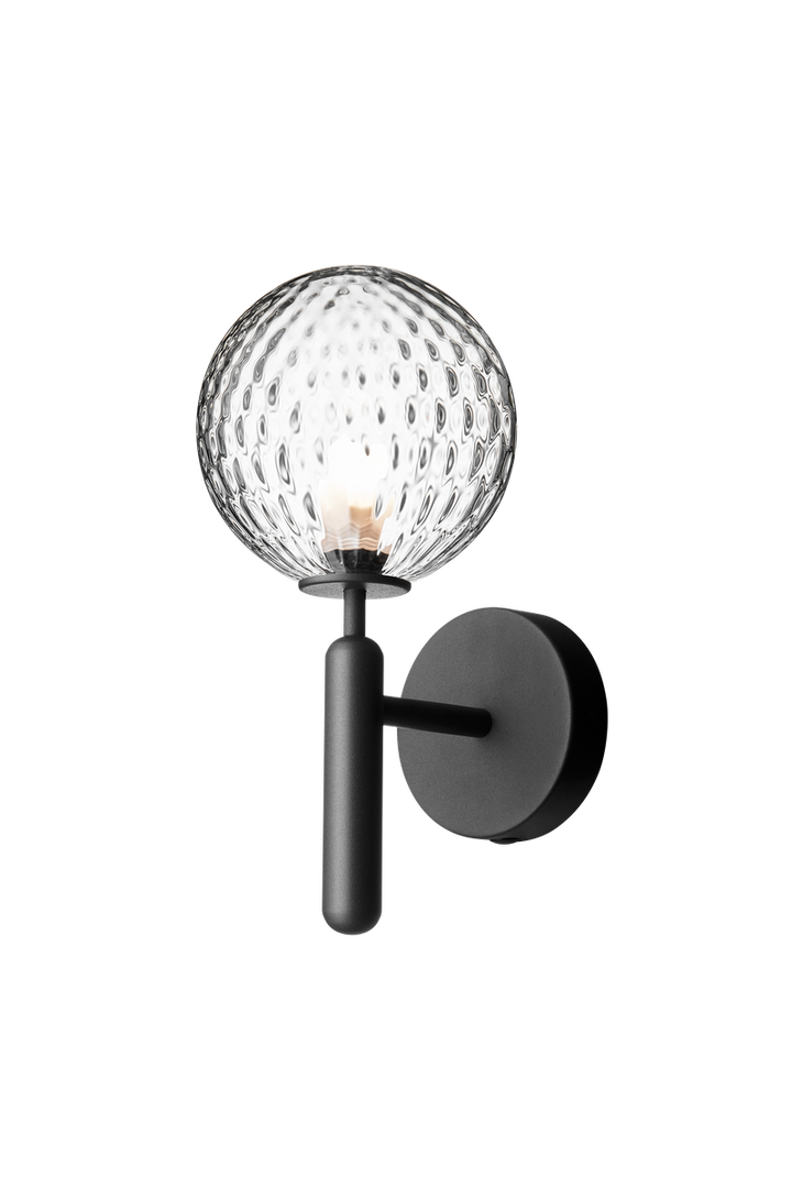 Nuura Miira vegglampe-Vegglamper-Nuura-Svart / Opal-Nua__2035002-Lightup.no