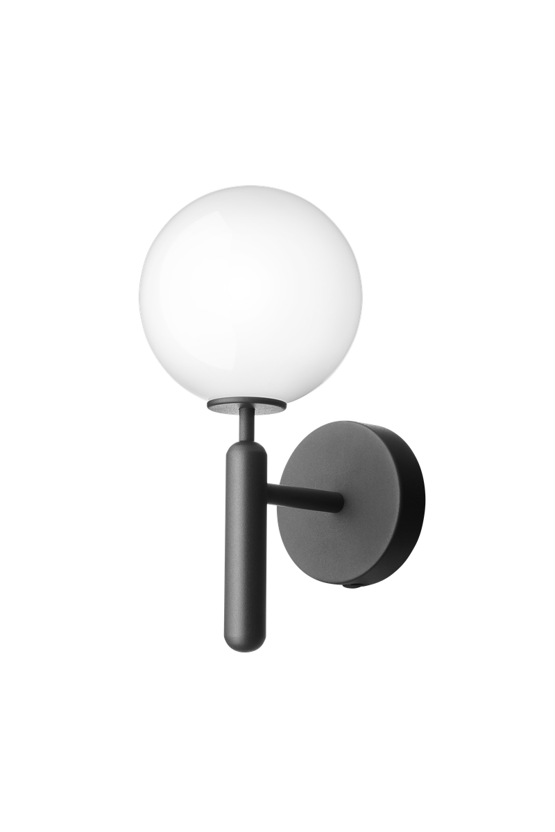 Nuura Miira vegglampe-Vegglamper-Nuura-Svart / Opal-Nua__2035002-Lightup.no