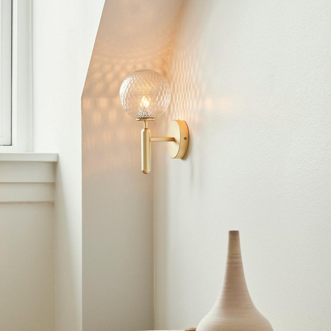 Nuura Miira vegglampe-Vegglamper-Nuura-Messing / Optikk-Nua__2035003-Lightup.no