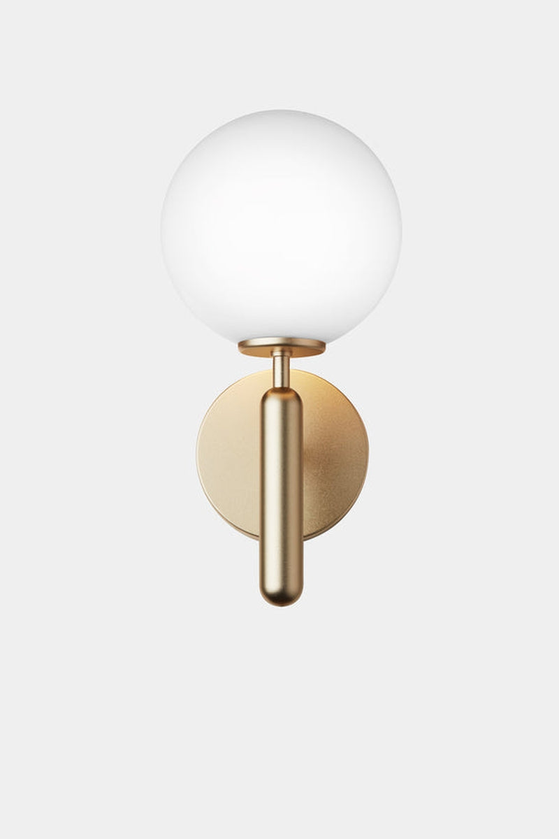 Nuura Miira vegglampe - Messing / Opal - Nua__2035004 - Lightup.no