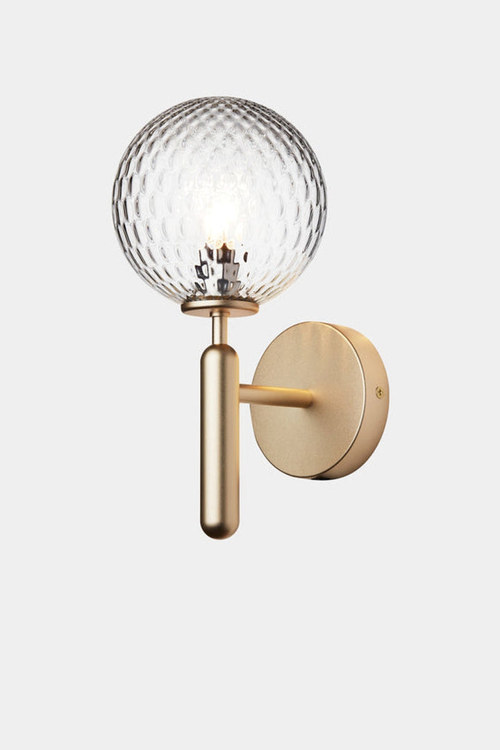 Nuura Miira vegglampe messing / optikk-Vegglamper-Nuura-Messing-Nua__2035003-Lightup.no