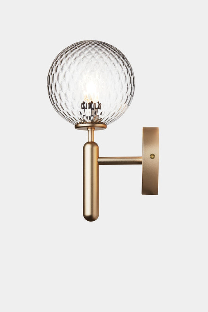 Nuura Miira vegglampe messing / optikk-Vegglamper-Nuura-Messing-Nua__2035003-Lightup.no