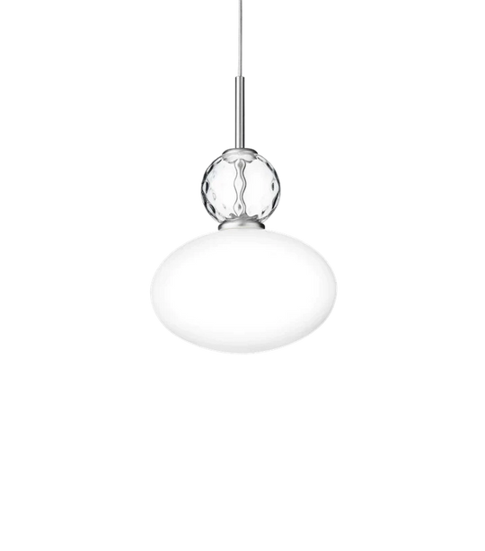 Nuura Rizzatto 32 taklampe - sølv-Takpendler-Nuura-Krom-Nua__2073003-Lightup.no