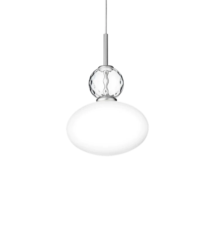 Nuura Rizzatto 32 taklampe - sølv-Takpendler-Nuura-Krom-Nua__2073003-Lightup.no