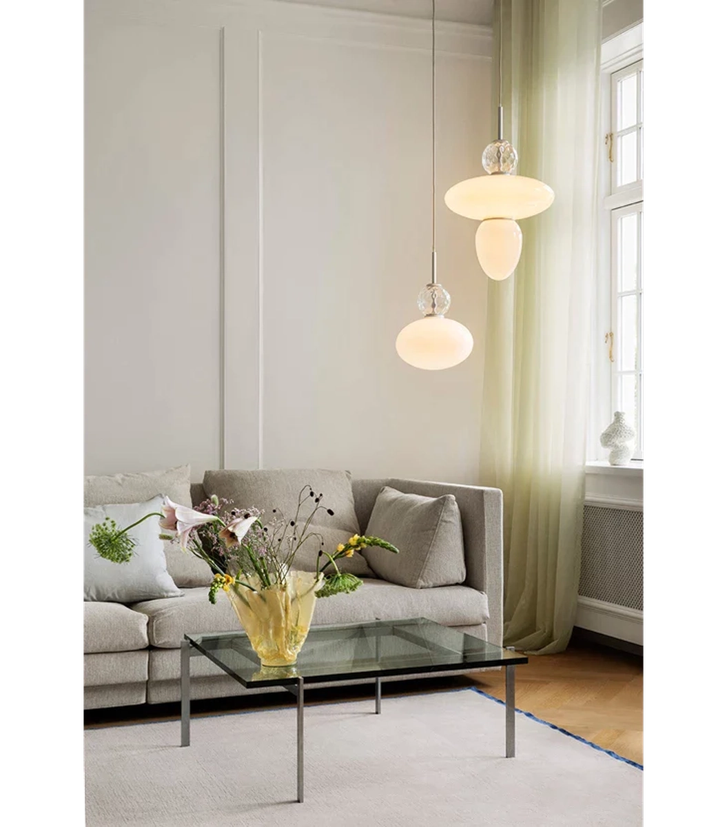 Nuura Rizzatto 32 taklampe - sølv-Takpendler-Nuura-Krom-Nua__2073003-Lightup.no