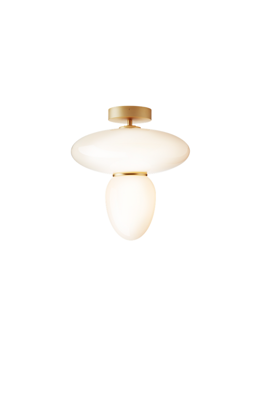 Nuura Rizzatto 42 taklampe - messing-Takpendler-Nuura-Messing-Nua__2079001-Lightup.no