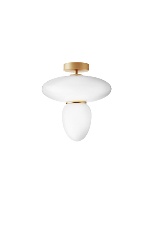 Nuura Rizzatto 42 taklampe - messing-Takpendler-Nuura-Messing-Nua__2079001-Lightup.no