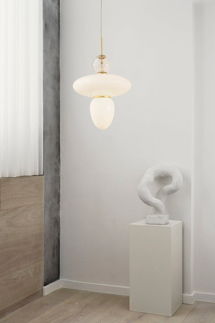 Nuura Rizzatto 43 taklampe-Takpendler-Nuura-Messing-Nua__2073002-Lightup.no