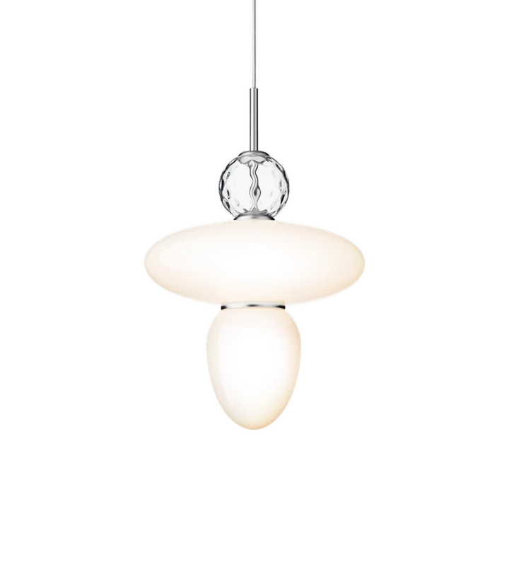 Nuura Rizzatto 43 taklampe - sølv-Takpendler-Nuura-Krom-Nua__2073004-Lightup.no