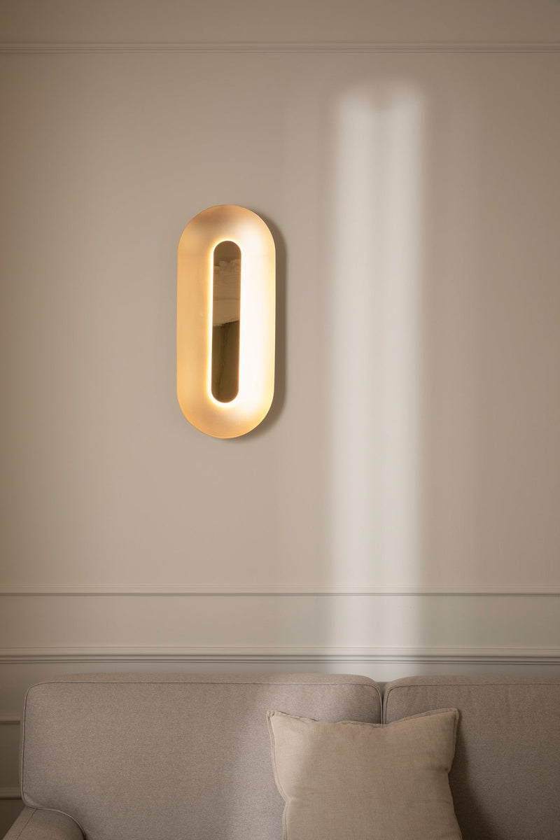Nuura Sasi Large vegglampe - Messing-Vegglamper-Nuura-Messing-Nua__2085002-Lightup.no