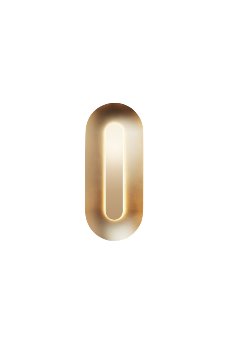 Nuura Sasi Large vegglampe - Messing-Vegglamper-Nuura-Messing-Nua__2085002-Lightup.no