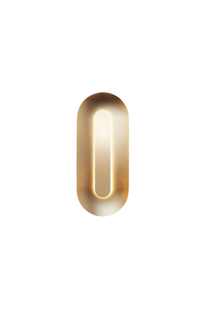 Nuura Sasi Large vegglampe - Messing-Vegglamper-Nuura-Messing-Nua__2085002-Lightup.no