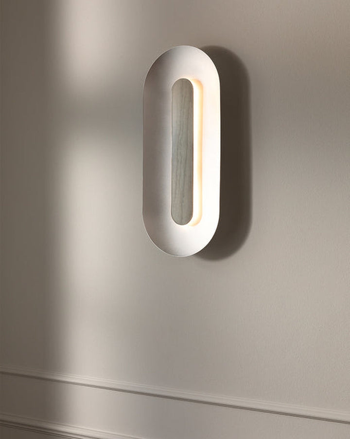 Nuura Sasi Large vegglampe - Sølv - Nua__2085004 - Lightup.no