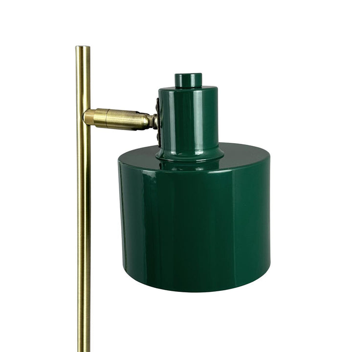 Ocean bordlampe-Bordlamper-Dyberg Larsen-Rød/messing-DL-9260-Lightup.no