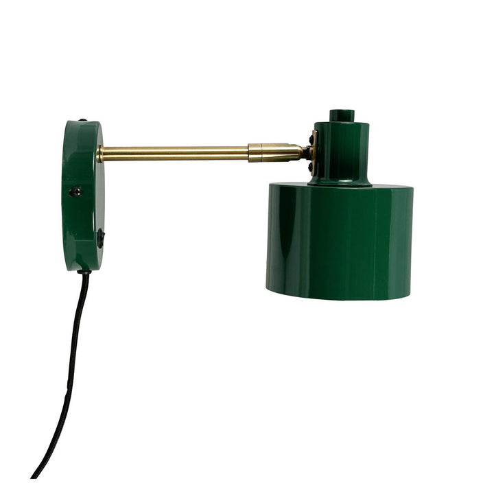 Ocean vegglampe-Vegglamper-Dyberg Larsen-Grønn / messing-DL-9262-Lightup.no