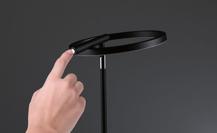 Odila bordlampe 10,4W - Dimbar-Bordlamper-Paulmann-Svart / Krom-PL-71280-Lightup.no