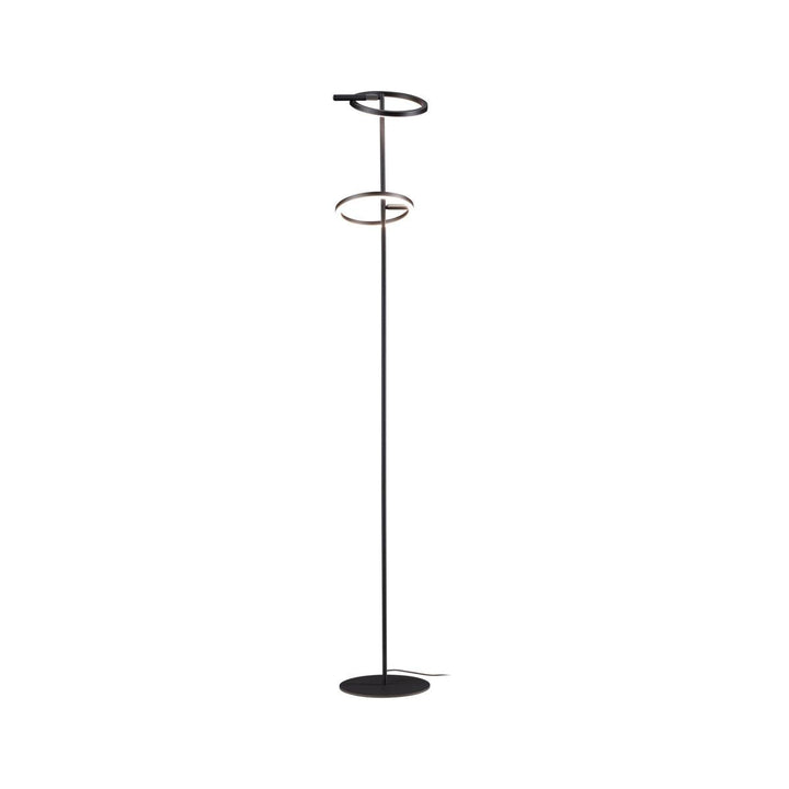 Odila gulvlampe 2 x 10,4W - Dimbar-Gulvlamper-Paulmann-Svart / Krom-PL-71279-Lightup.no