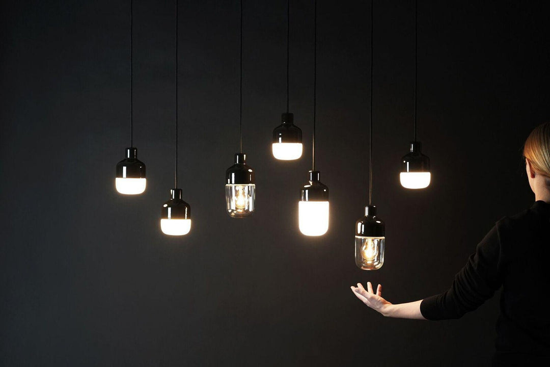 Ohm Pendel 100/155-Takpendler-Ifø Electric-Hvit / Opal glass-8321-200-10-Lightup.no