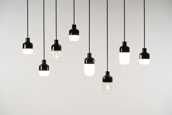 Ohm Pendel 100/155-Takpendler-Ifø Electric-Hvit / Opal glass-8321-200-10-Lightup.no