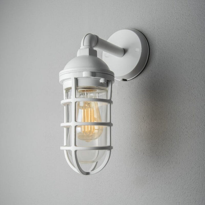 Olba vegglampe utendørs IP44-Utebelysning vegg klassisk-Konstsmide-Svart-7355-750-Lightup.no