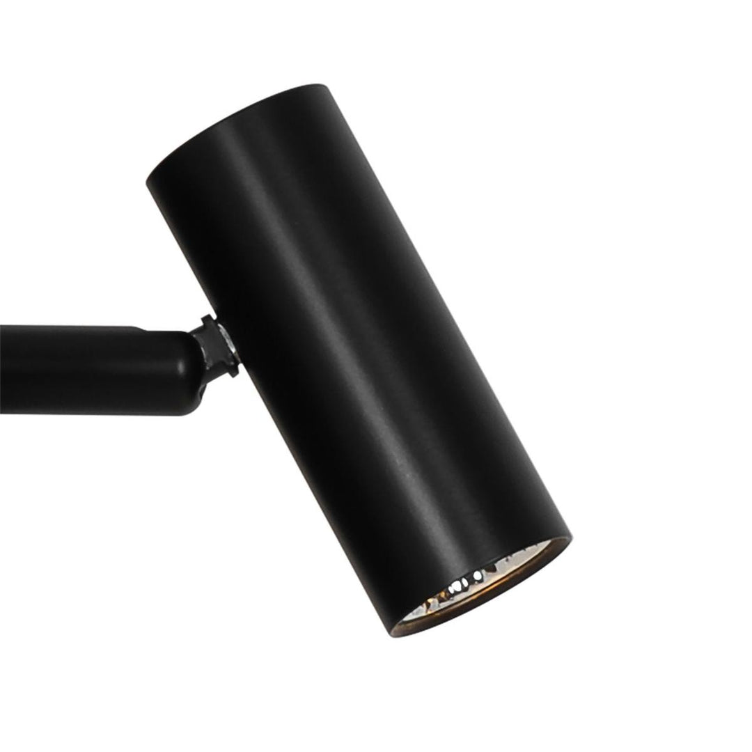 Omari round vegglampe 3,2W 2700 Kelvin-Vegglamper-Nordlux-Svart-2612501003-Lightup.no