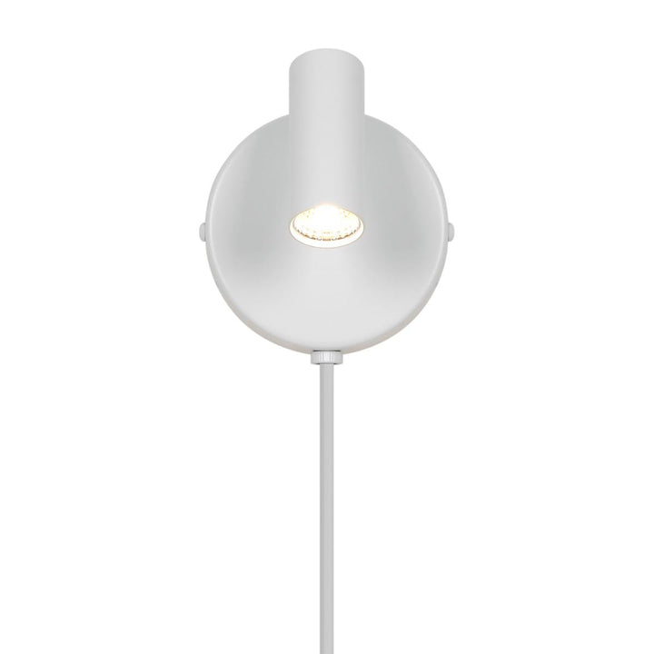 Omari round vegglampe 3,2W 2700 Kelvin-Vegglamper-Nordlux-Svart-2612501003-Lightup.no