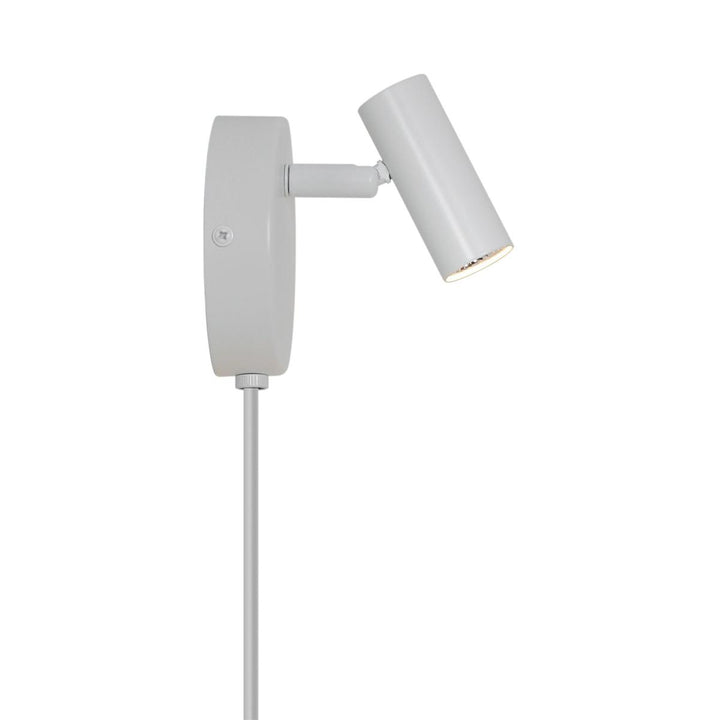Omari round vegglampe 3,2W 2700 Kelvin-Vegglamper-Nordlux-Svart-2612501003-Lightup.no