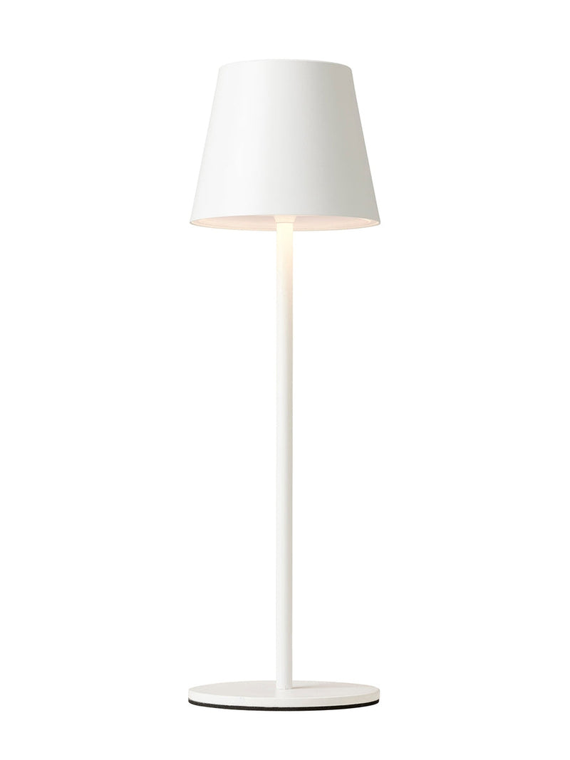One bordlampe oppladbar 3W IP54 dimbar - Hvit-Bordlamper-Nielsen Light-NL-255209-Lightup.no