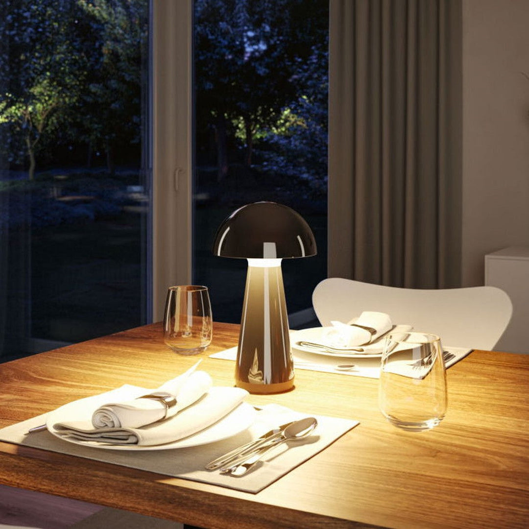 Onzo bordlampe oppladbar via USB 2700 Kelvin IP44 - 3 step dim-Bordlamper-Paulmann-Svart-Pl-76994-Lightup.no