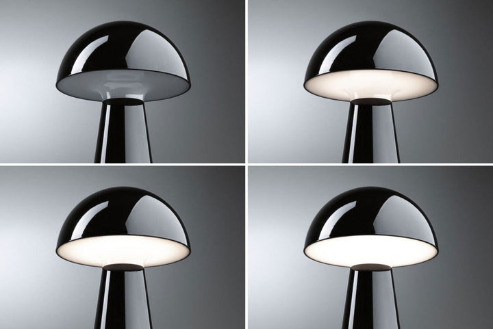 Onzo bordlampe oppladbar via USB 2700 Kelvin IP44 - 3 step dim-Bordlamper-Paulmann-Svart-Pl-76994-Lightup.no