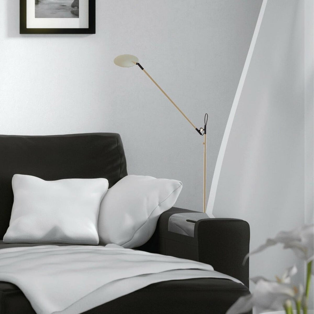 Orbit gulvlampe 7W 2700 Kelvin - Dimbar-Gulvlamper-NorDesign-Svart-377011305-Lightup.no