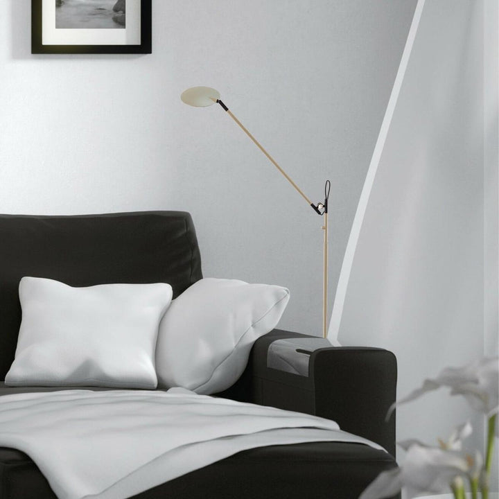 Orbit gulvlampe 7W 2700 Kelvin - Dimbar-Gulvlamper-NorDesign-Svart-377011305-Lightup.no