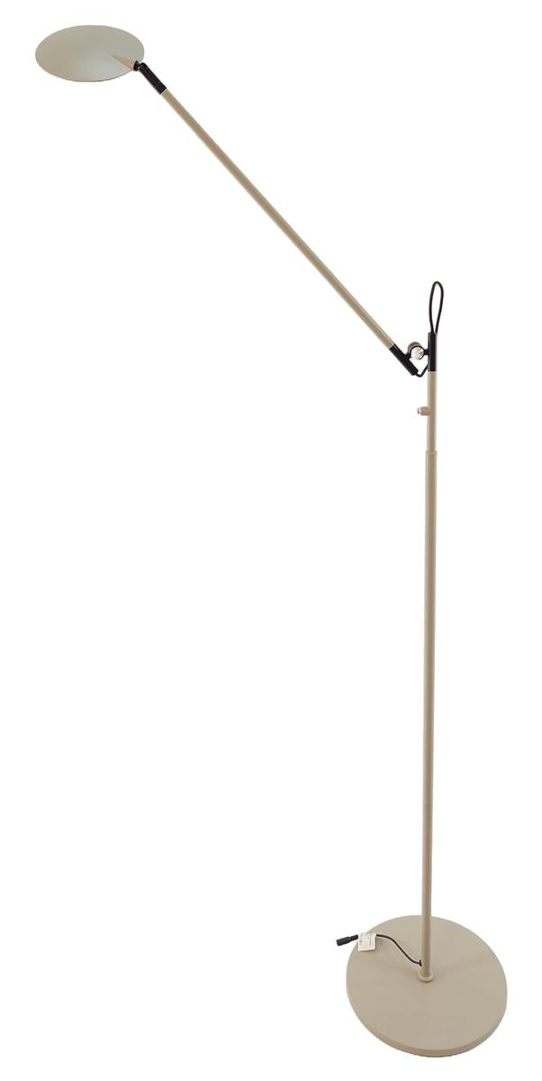 Orbit gulvlampe 7W 2700 Kelvin - Dimbar-Gulvlamper-NorDesign-Silke grå-377011346-Lightup.no
