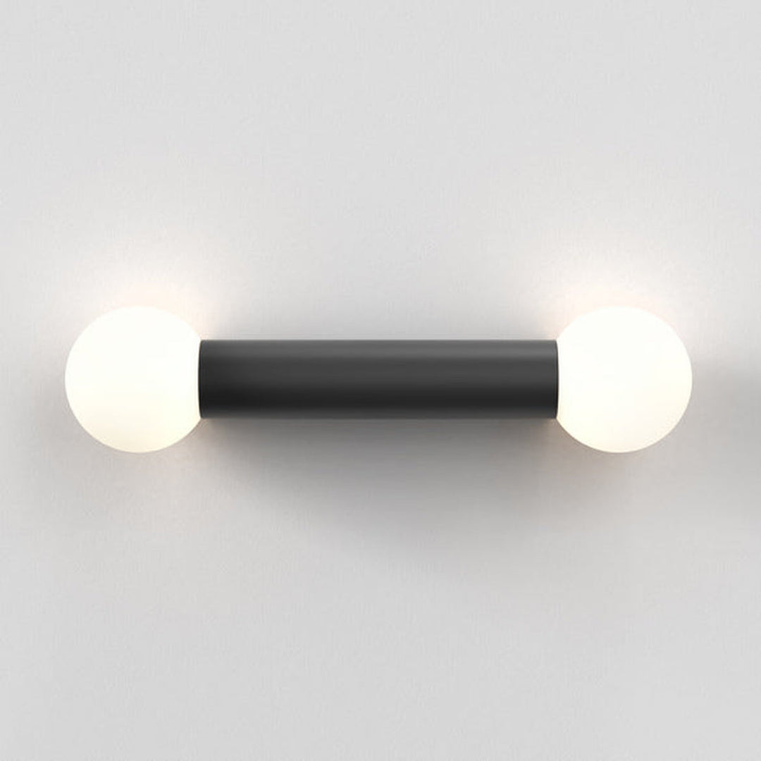 Ortona Twin vegglampe IP44-Baderomsbelysning vegglamper-Astro Lighting-Krom / Opal-Asg__1459002-Lightup.no