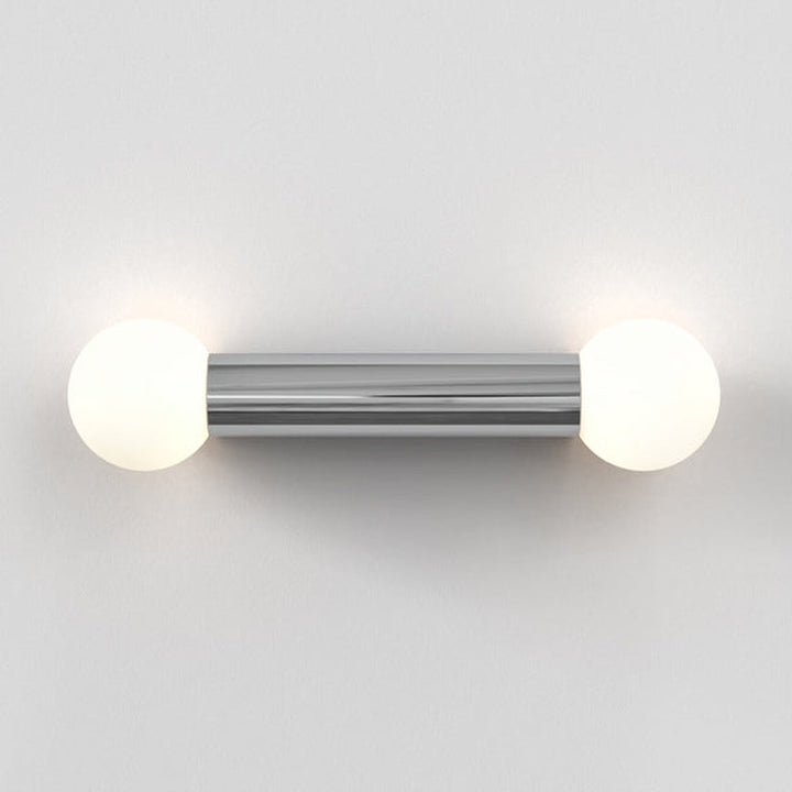 Ortona Twin vegglampe IP44-Baderomsbelysning vegglamper-Astro Lighting-Krom / Opal-Asg__1459002-Lightup.no