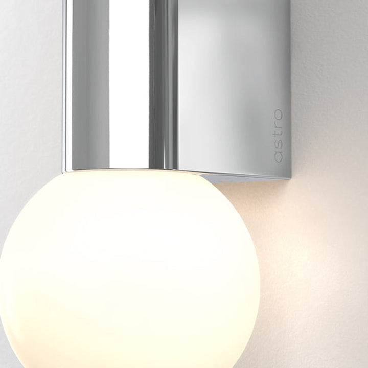 Ortona Twin vegglampe IP44-Baderomsbelysning vegglamper-Astro Lighting-Krom / Opal-Asg__1459002-Lightup.no